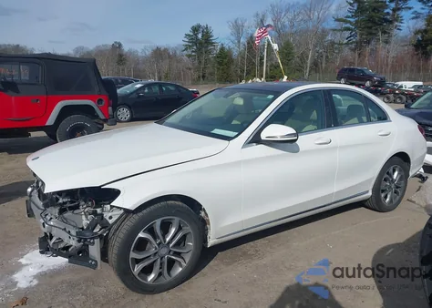 2017 Mercedes-Benz C 300 4Matic from USA, damaged, VIN 55SWF4KB0HU181157
